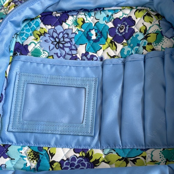 Vera Bradley Blue Floral Backpack - Picture 5 of 6